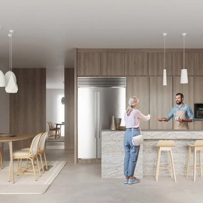 Lampada a sospensione bianca con paralume in ceramica ø 25 cm Sativa - Sollux