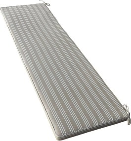 LONG FLATTY - cuscino 150 con doppia cucitura idrorepellente a righe