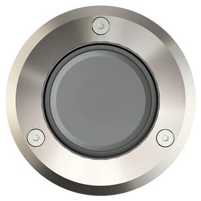 Faro Carrabile GU10 IP67 Orientabile Acciaio INOX 304 - Doppio Pressacavo