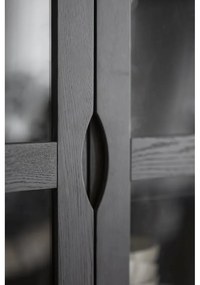 Vetrina marrone in rovere 82x185 cm Filippa - Rowico