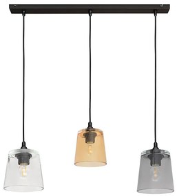 Lampadario a sospensione con filo LUCEA 3xE27/15W/230V