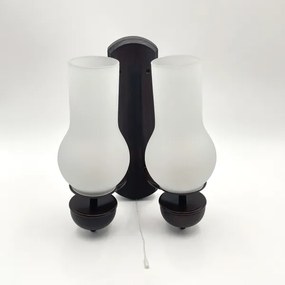 Brilagi - LED Applique COTTAGE 2xE14/40W/230V faggio/bianco