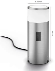 Philips - Lampada da esterno LED RGBW dimmerabile CALLA Hue LED/8W/230V IP44