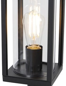 Lampada da terra per esterni industriale nera 100 cm IP44 - Charlois