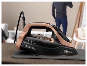 Tefal - Ferro da stiro a vapore ULTIMATE POWER 3200W/230V rame/nero