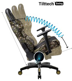 Sedia Da Bambino Diablo X-Horn 2.0 Kids Size: Legion