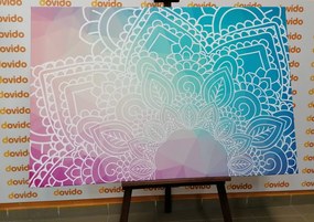 Stampa su tela – Elementi di Mandala