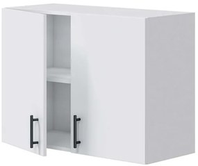 Mobile Pensile Kira 80 cm – 2 Ante, MDF, Bianco