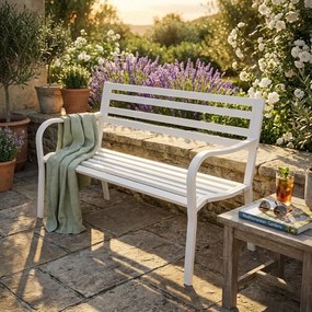 AELANA - panchina da giardino 2 posti in ferro