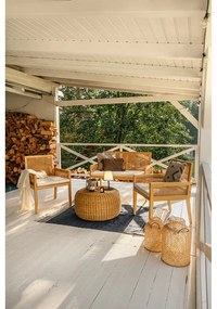 Sedia da giardino in rattan Tosca - Bonami Selection