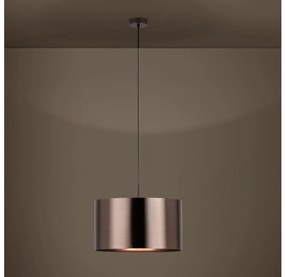 Eglo 39356 - Lampadario a sospensione con filo SAGANTO 1 1xE27/60W/230V rame