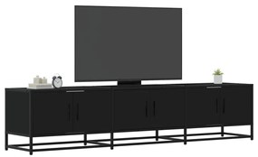 Mobile Porta Tv Nero 180x35x41 Cm İn Truciolato /