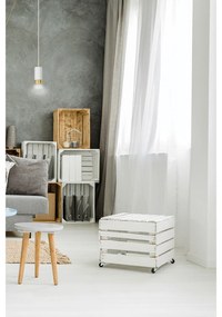 Sospensione Moderna 1 Luce Ivar A Cilindro In Acciaio Bianco E Oro