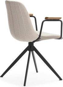 Set di sedie da pranzo beige 2 pz Tali - Marckeric