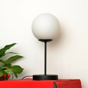 Lampada da tavolo MOON 1xE27/15W/230V nero