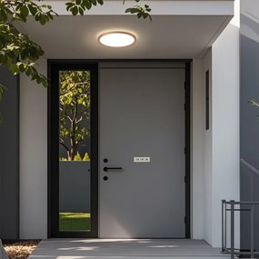 Brilagi - Plafoniera da bagno ultra sottile a LED/12W/230V Ø 22,5 cm oro rosa IP54