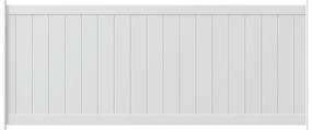 Recinzione GARDENGATE Matisse bianco in alluminio L 200 x H 98.6 x P 3 cm