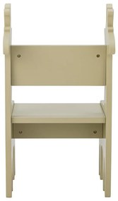 Sedia per bambini beige Ibber – Bloomingville Mini