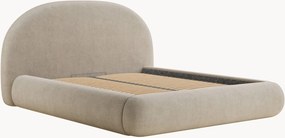 Letto imbottito fatto a mano con contenitore Maumere
