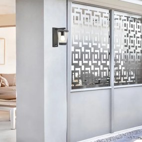 Rabalux 7267 - Lampada a parete da esterno con sensore SAVANO 1xE27/40W/230V IP44