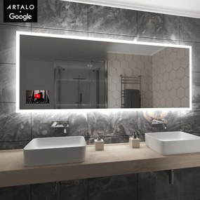 SMART specchio con luminazione M1 + SmartScreen with Google TV