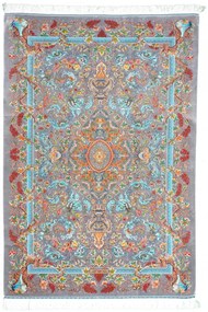 Sandjan Tappeto persiano 210x130 Nero (Iran) Annodato A Mano