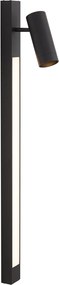 Faretto da parete intelligente nero orientabile incl. GU10 Wi-Fi - Jackle