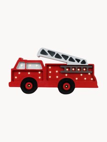 Lampada a LED per cameretta dei bambini fatta a mano con funzione timer e telecomando Fire Truck, luce regolabile
