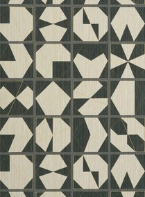Osborne & Little Carta da parati Kutani Vinyl - Copper/ Slate
