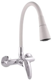 RAV Slezák SA002.5/13S - Miscelatore per lavello SAZAVA 32,3 cm grigio/cromo lucido