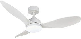 Ventilatore da soffitto Amos bianco, D. 122 cm INSPIRE
