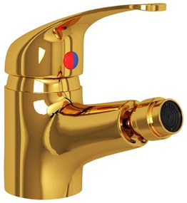 Rubinetto Miscelatore per Bidè Oro 13x12 cm