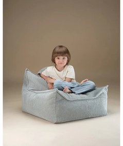 Pouf a sacco per bambini color menta con rivestimento in velluto a coste Chair – Wigiwama