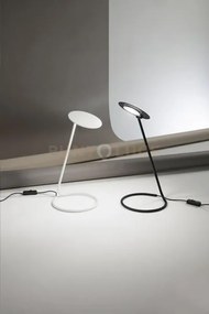 Lampade da tavolo in metallo nero opaco kobra led 5w 3000k cri?80 2...