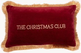 Cuscino in velluto The Christmas Club