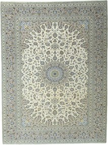 Kashan Tappeto 300x400 Beige (Iran) Annodato A Mano