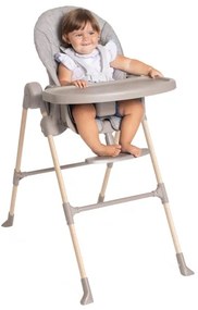 Chicco - Sedia da pranzo per bambini Polly Essential - grigio/marrone