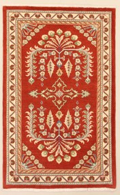 Rizbaft Tappeto 130x80 (Iran) Annodato A Mano
