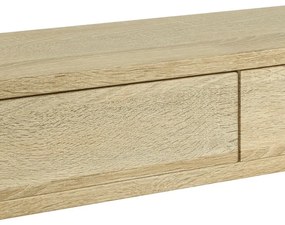 Mensola a muro Domino rettangolare in mdf L 88.2 x H 13.4 x P 20 cm