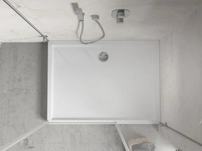 Mexen Flow+ piatto doccia rettangolare 90 x 70 cm, bianco lucido - 46R107090H