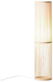 Lampada da terra Nori beige bamboo, H 90.5 cm, E27 BRILLIANT