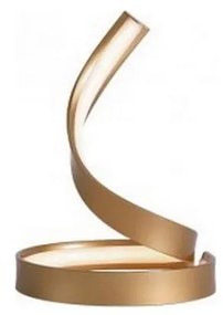 Redo 01-1816 - Lampada da tavolo LED TORSION, 11W/230V, finitura bronzo