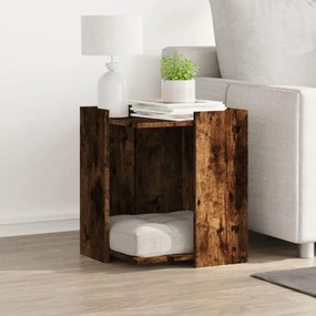 Recinto lettiera gatti rovere sonoma 60x40x40 cm in truciolato