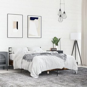 Giroletto rovere fumo 120x190 cm in legno multistrato metallo