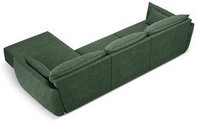 Divano angolare verde scuro (angolo destro) Vanda - Mazzini Sofas
