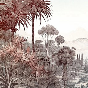 Fotomurale Crimsongrove, multicolore 371X280 cm