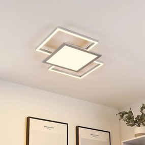 Lucande Ciaran plafoniera LED, quadrati