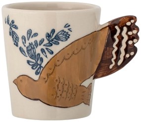 Tazza in gres crema 260 ml Hezha - Bloomingville