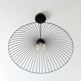 Brilagi - Lampadario LED su cavo CERIA WIRE 1xE27/40W/230V Ø 60 cm nero