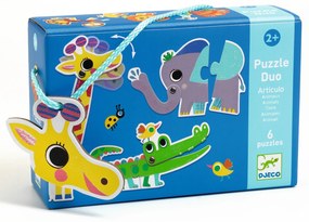 Puzzle Duo - Animali mobili